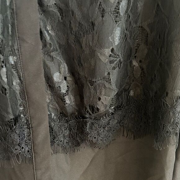 Prabal Gurung for Target 🎯 Black Western BOHO Fringe Leather and Lace Look 👀 - Picture 6 of 17